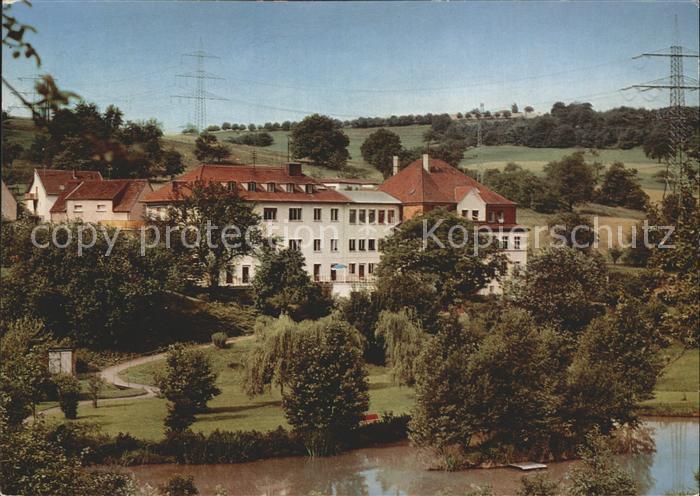 Wiesbach Saarland Landheim ev Muettergenesungsheim Kurheim