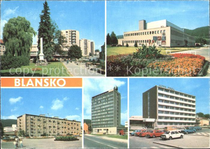 Blansko Okresni mesto a stredisko zelezarskeho prumyslu