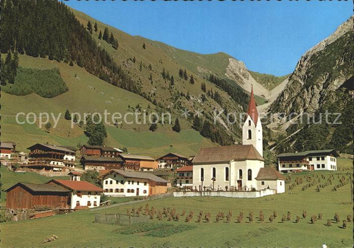 Gramais Bergdorf Kirche Lechtaler Alpen