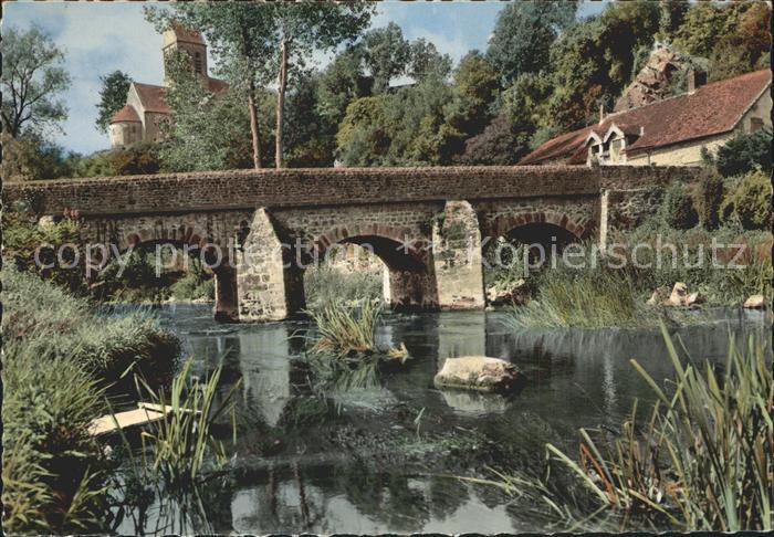 Saint-Ceneri-le-Gerei Eglise et Pont sur la Sarthe