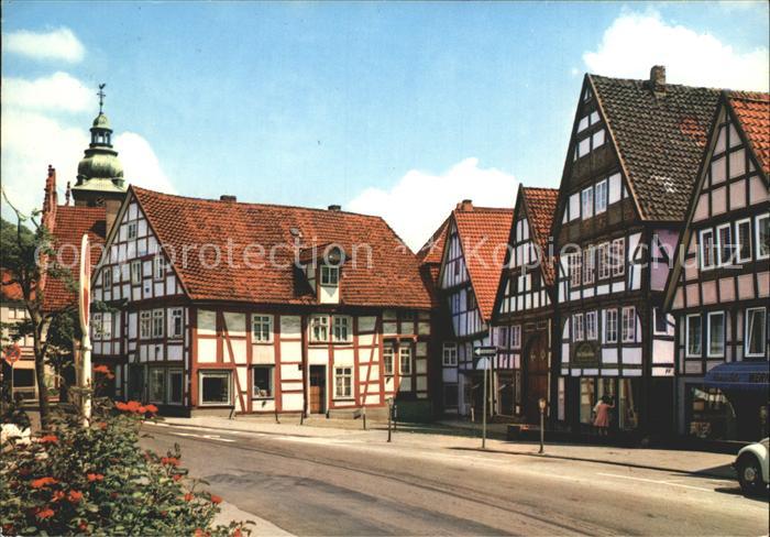 Bad Salzuflen Hinter der Wieke Fachwerkhaeuser