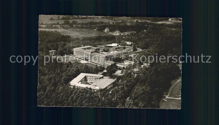 Bad Bramstedt Neues Kurhaus Solbad Moorbad Fliegeraufnahme