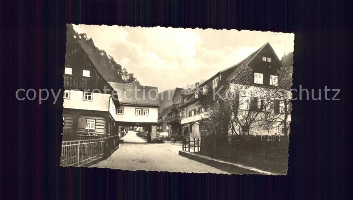 Schmilka Dorfstrasse