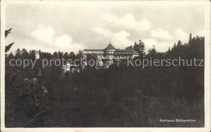 Buehl Baden Kurhaus Buehlerhoehe