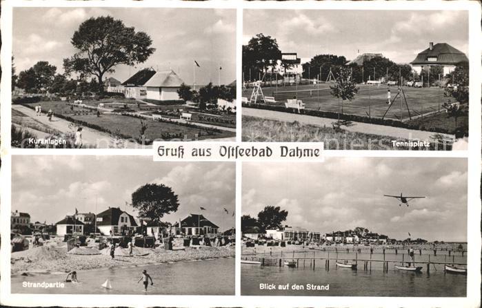 Dahme Ostseebad Kuranlagen Tennisplatz Strand