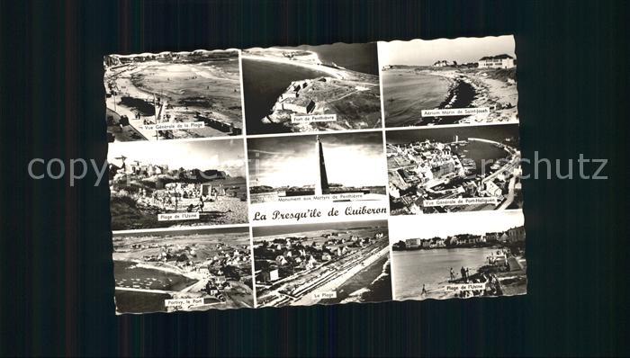 Presqu Ile de Quiberon Plage Fort de Penthievre Aerium Marin P