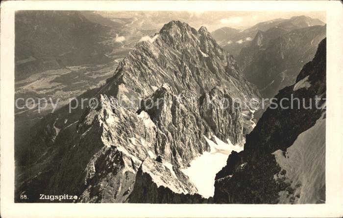 Zugspitze Gebirgspanorama