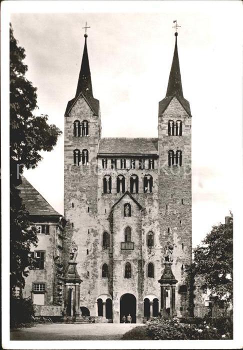 Corvey Westwerk der ehem Reichsabtei