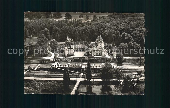 Rigny-Usse Chateau de la Loire Vue aerienne