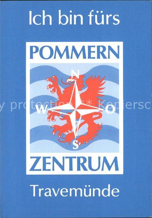 Travemuende Ostseebad Werbeplakat Pommern Zentrum