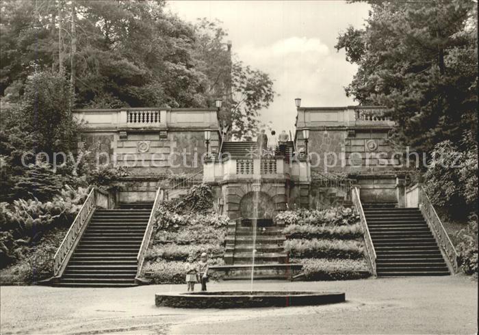 Riesa Sachsen Freitreppe im Stadtpark