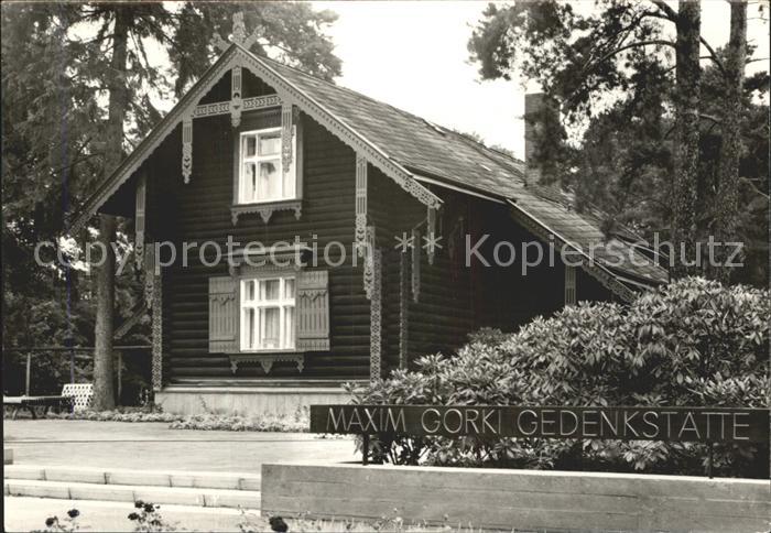 Bad Saarow-Pieskow Maxim Gorki Gedenkstaette