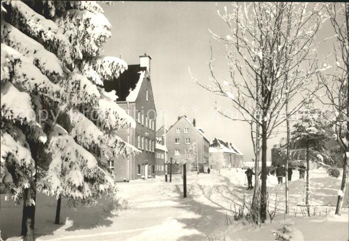Johanngeorgenstadt Winteridyll in der Neustadt