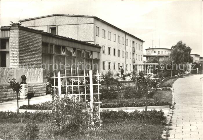 Gernrode Harz FDGB Erholungsheim Fritz Heckert