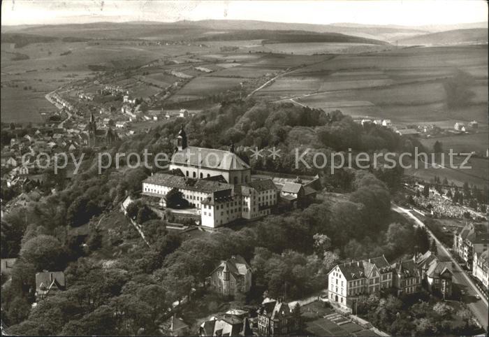 FULDA Hessen Franziskanerkloster Frauenberg Fliegeraufnahme