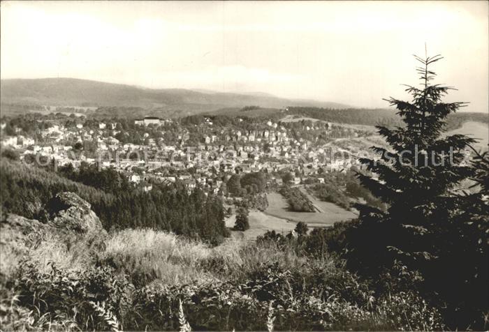 Friedrichroda Blick vom Koernberg Adolphsblick