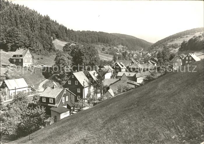 Fehrenbach Thueringer Wald Ortsansicht