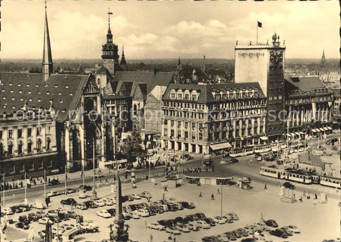 LEIPZIG Sachsen Karl Marx Platz