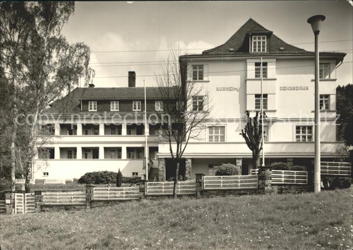 Bad Elster Kurheim Reichsbahn Staatsbad