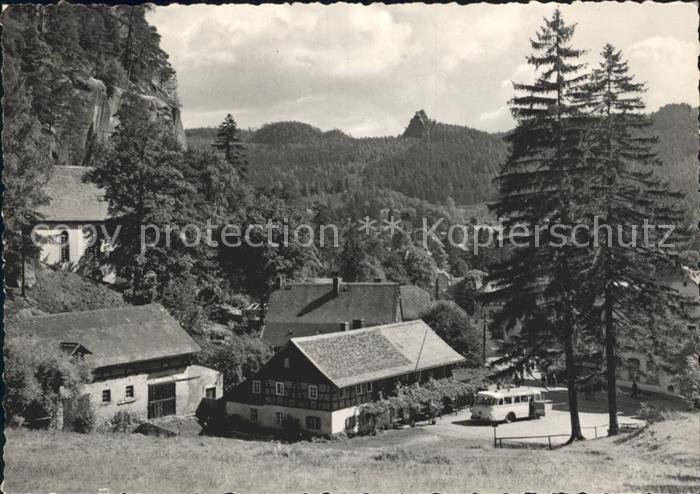 Oybin Sachsen Teilansicht