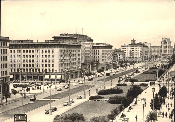 BERLIN  CITY Karl Marx Allee