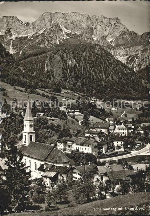 Schellenberg Berchtesgaden mit Untersberg