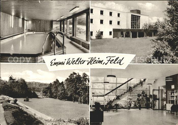 Feld Reichshof Emmi Welter Heim Hallenbad Park Treppenaufgang