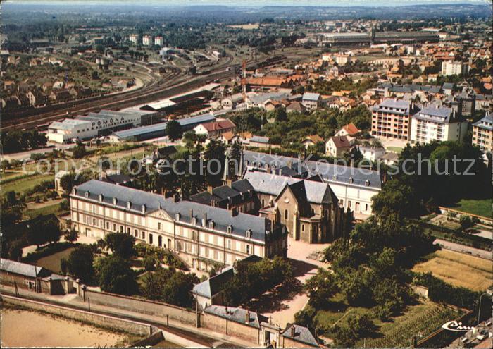 Nevers 58 Vue panoramique aerienne Le Couvent St Gildard