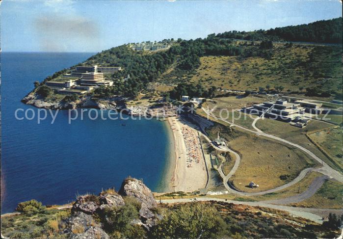 Vieste Foggia Albergo del Faro Pugnochiuso Fliegeraufnahme