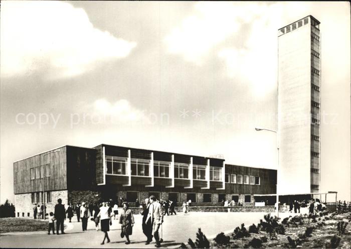 Oberwiesenthal Erzgebirge Neues Fichtelberghaus