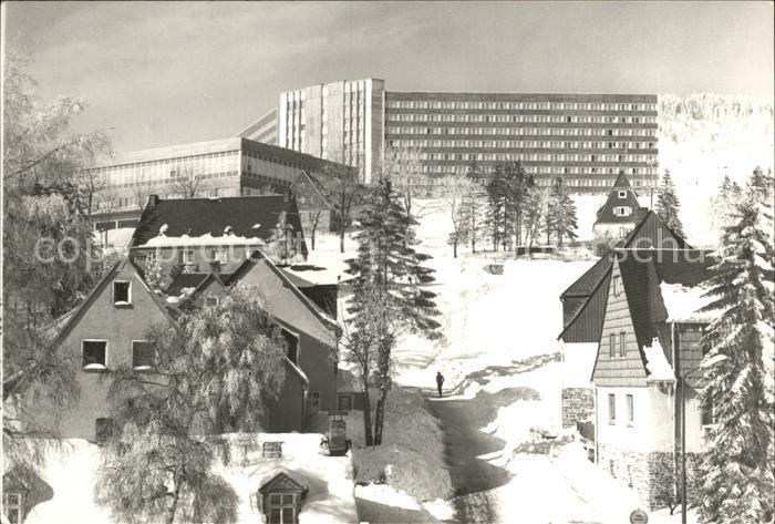 Oberwiesenthal Erzgebirge FDGB Erholungsheim Am Fichtelberg