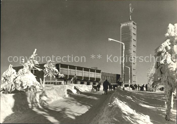 Oberwiesenthal Erzgebirge HO Gaststaette Fichtelberghaus