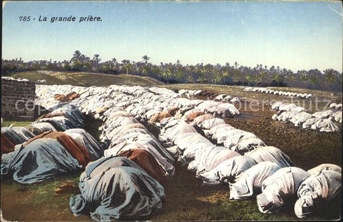 Typen Arabien Grande priere Gebet