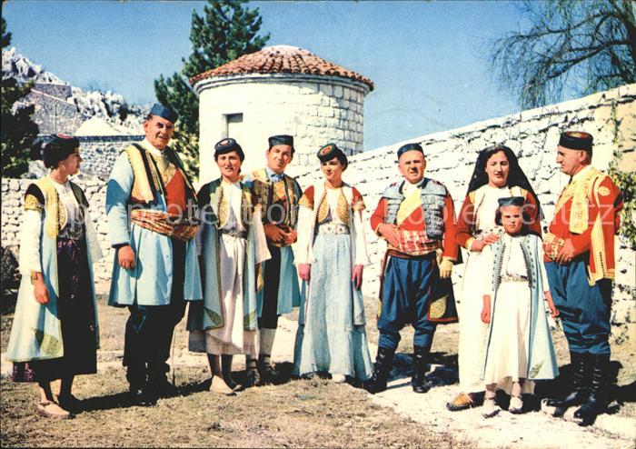 Trachten Montenegro Cetinje