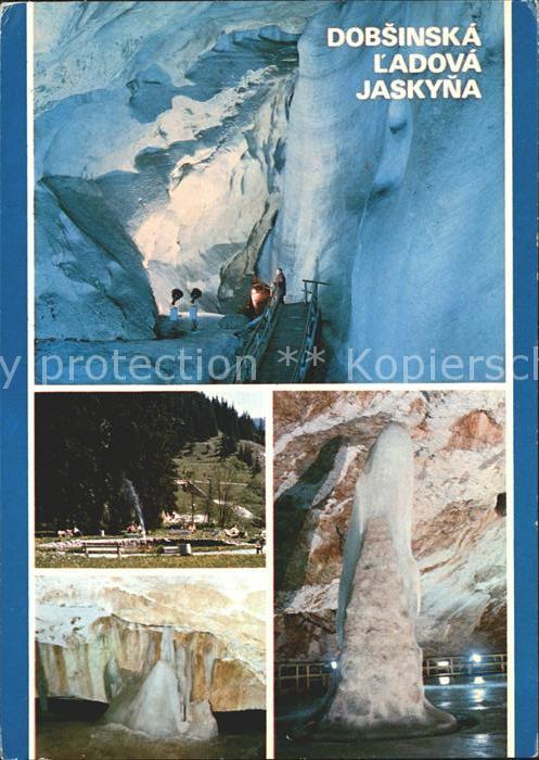 Hoehlen Caves Grottes Dobsinska Ladova Jaskyna