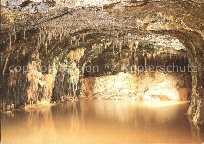 Hoehlen Caves Grottes Feengrotten Saalfeld Mittlere Quellgrot
