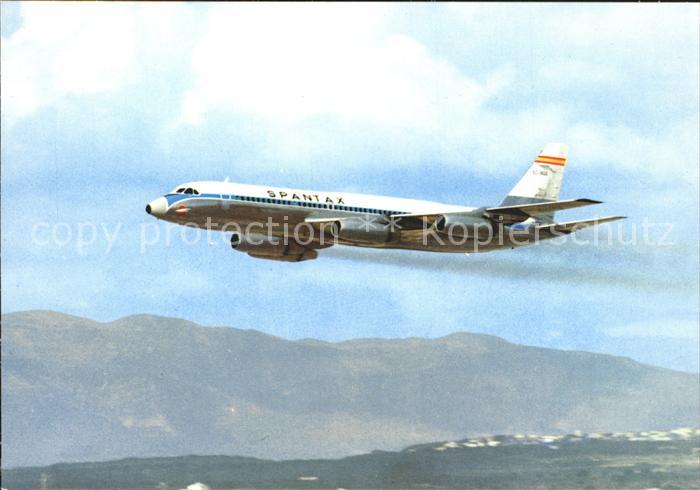 Flugzeuge Zivil Spantax Convair CV 990 A Coronado