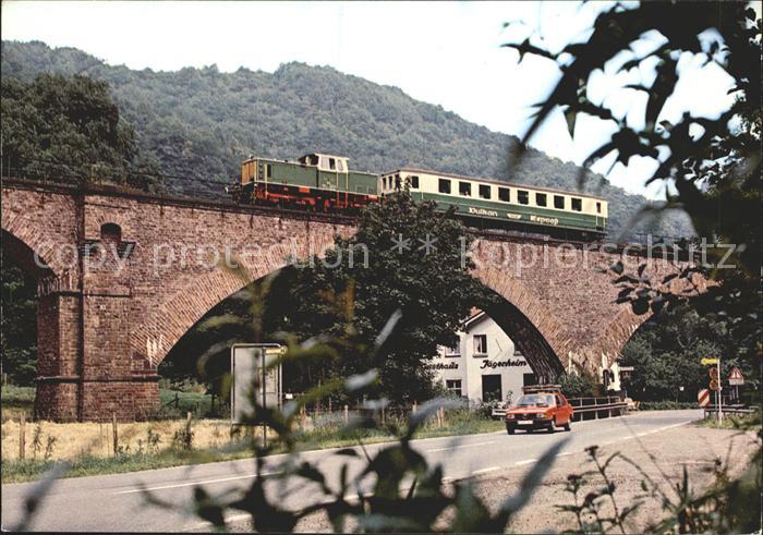 Eisenbahn Vulkan-Express Viadukt Bad Tönisstein