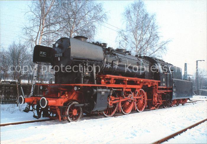 Lokomotive Letzgebaute Dampflokomotive 23105 DB