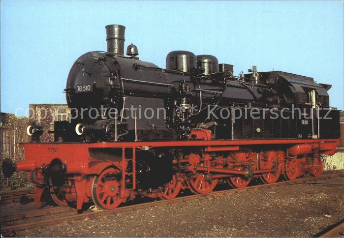 Lokomotive Personenzug-Dampflokomotive 78 510 DB