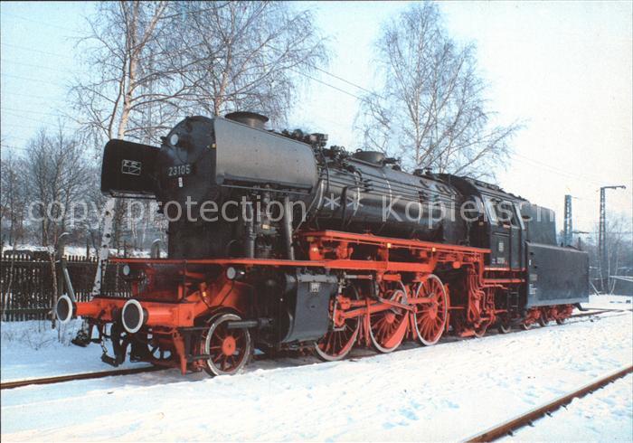 Lokomotive Letztgebaute Dampflokomotive 23 105
