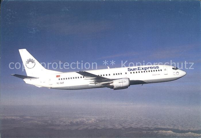 Flugzeuge Zivil SunExpress TC-SUT Fener Mahallesi