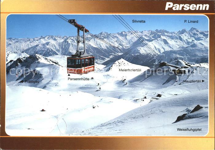 Seilbahn Weissfluhgipfel Davos Parsenn