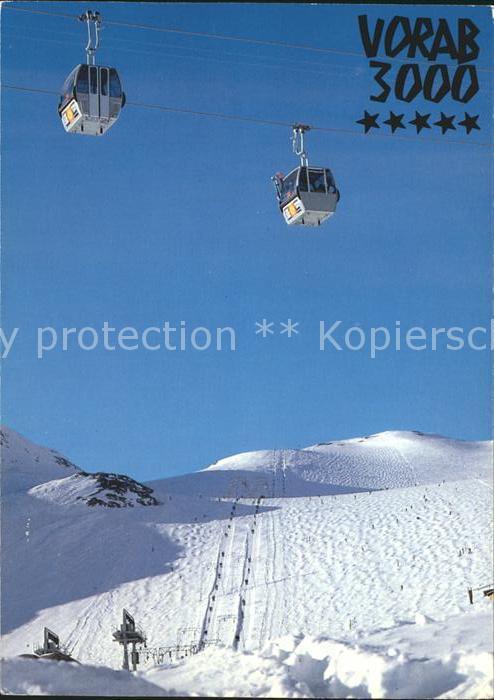 Seilbahn Crap Sogn Gion Vorab 3000