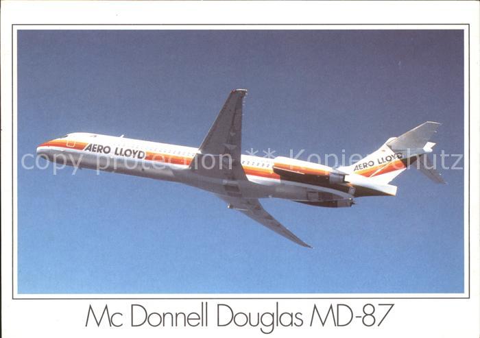 Flugzeuge Zivil Mc Donnell Douglas MD-87 Aero Lloyd