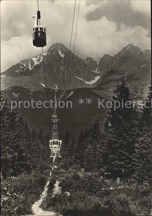 Seilbahn Vysoke Tatry Lanovka na Lomnicky stit
