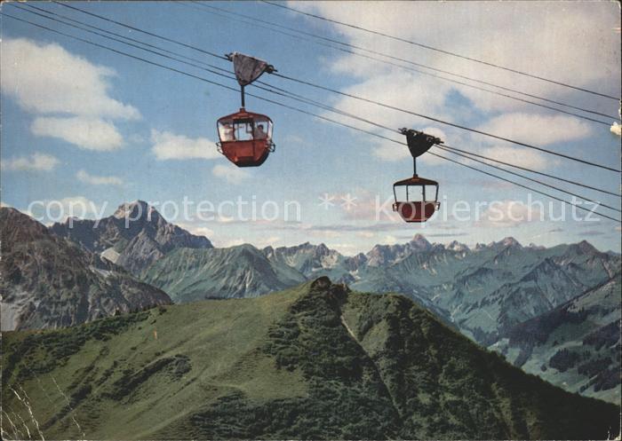 Seilbahn Riezlern-Kanzelwand Kleinwalsertal Widderstein