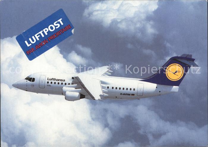 Lufthansa Cityliner Avro RJ85