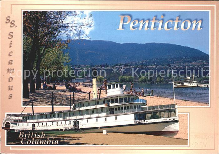 Dampfer Binnenschifffahrt S.S. Sicamous Penticton