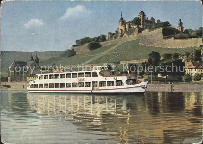 Motorschiffe Undine Wuerzburg